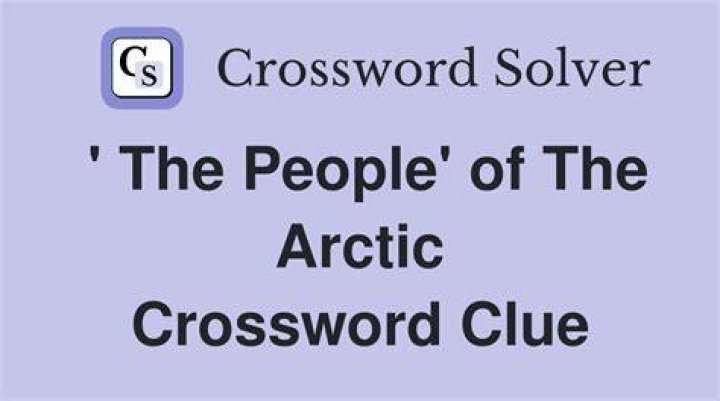 Arctic people Crossword Clue