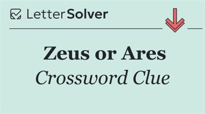 Ares and Apollo, to Zeus Crossword Clue