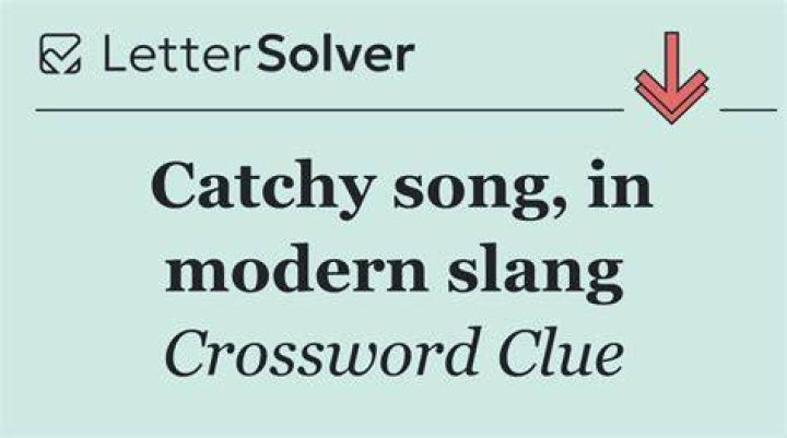 Awesome song, in modern slang Crossword Clue