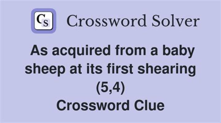 Baby’s first home Crossword Clue