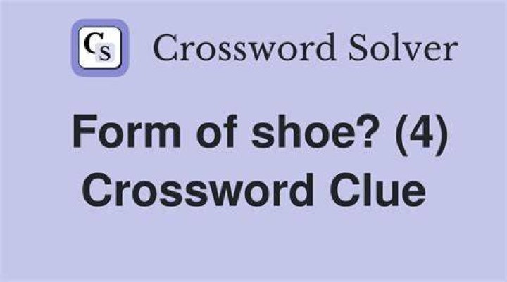 Classic shoe name Crossword Clue
