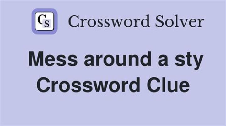 Cleaning up the mess, for short? Crossword Clue