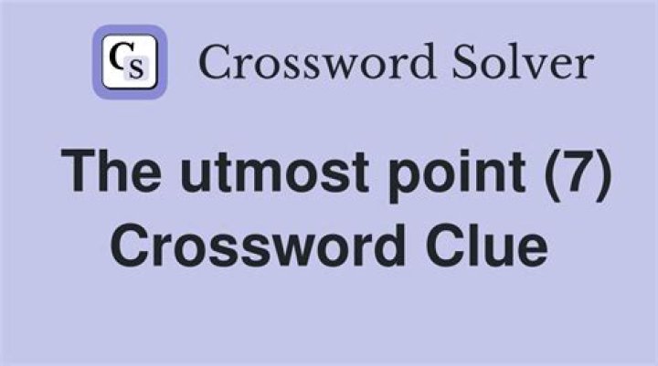 Cutoff point Crossword Clue