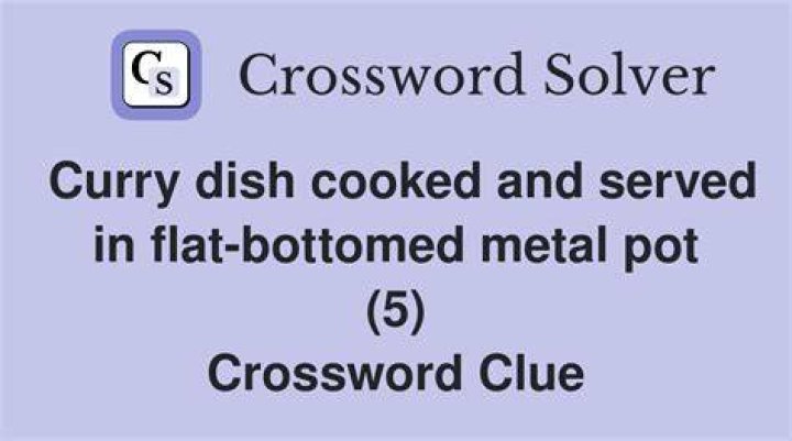 Dish from a crockpot Crossword Clue