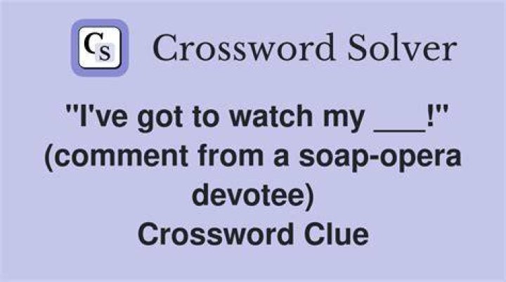 Familiar soap opera device Crossword Clue