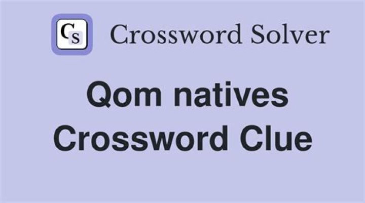 From Qom, e.g. Crossword Clue