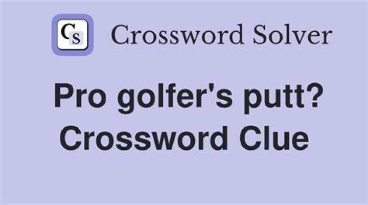 Golfer’s consideration Crossword Clue