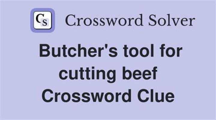 Investment for a butcher? Crossword Clue