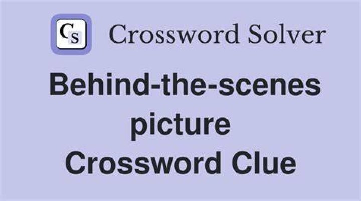 Investor behind the scenes Crossword Clue