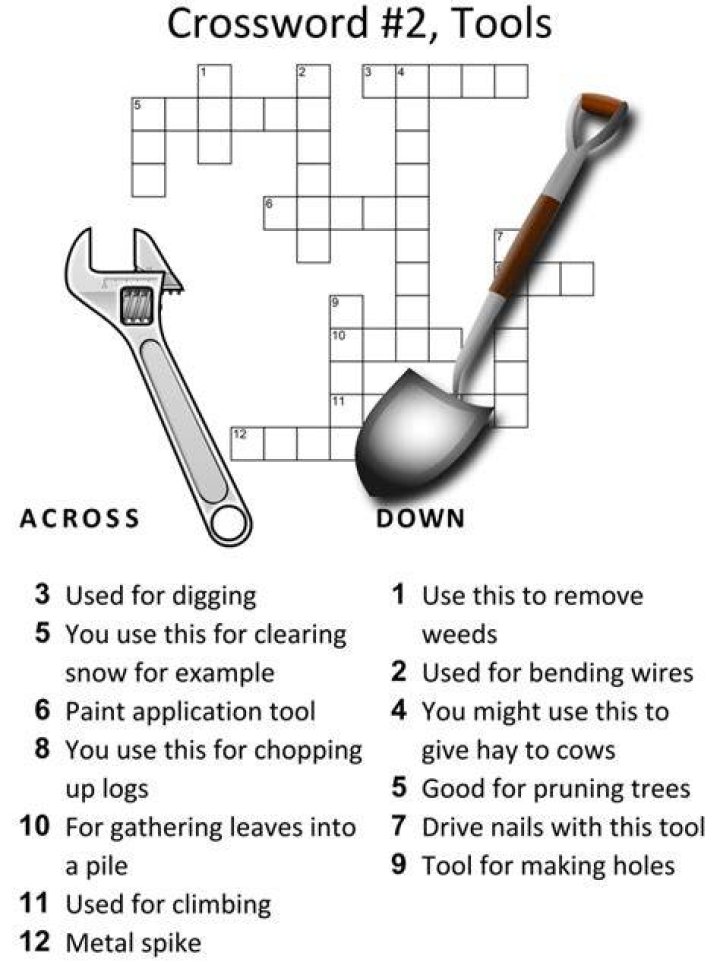 Lawn-cutting tools Crossword Clue