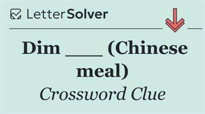 Lead-in to a meal? Crossword Clue