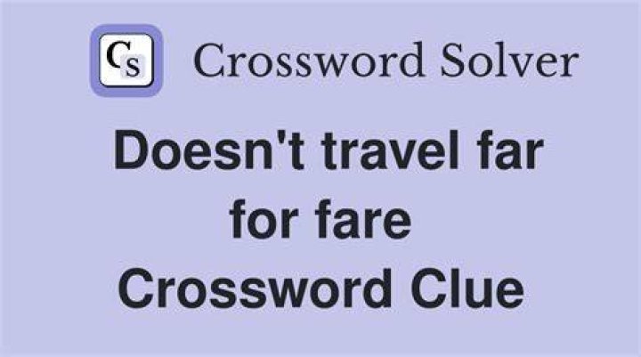 Lead-in to fare Crossword Clue