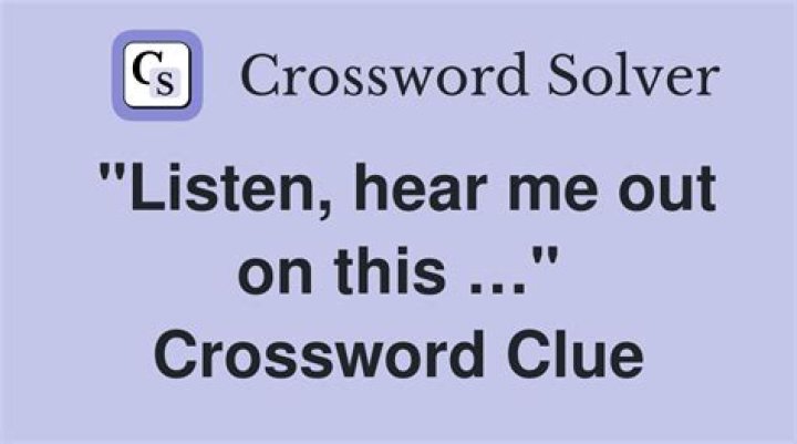 “Listen, bub!” Crossword Clue