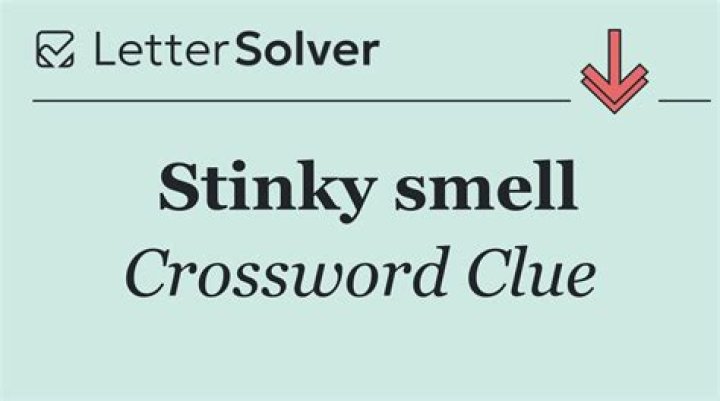 Loss of smell Crossword Clue