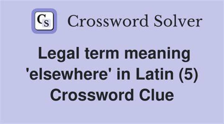 Mens ___ (legal term) Crossword Clue