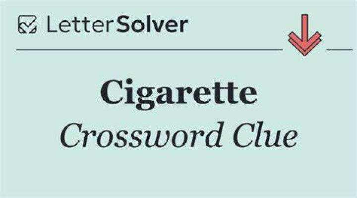Part of a cigarette rating Crossword Clue