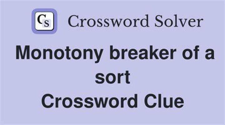 Pattern of monotony Crossword Clue