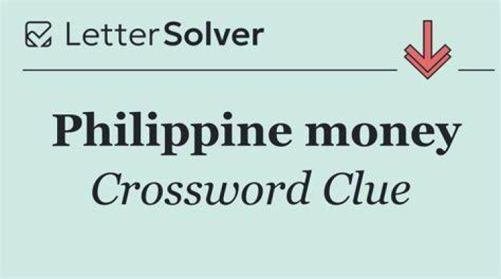Philippine money Crossword Clue