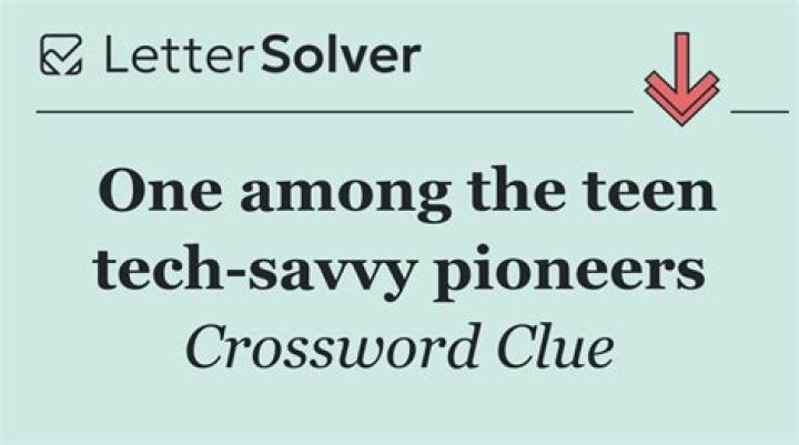 Proudly tech-savvy sort Crossword Clue