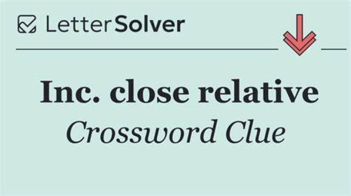 Relative of Inc. Crossword Clue