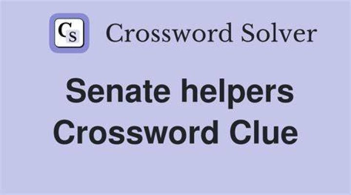 Senate assent Crossword Clue