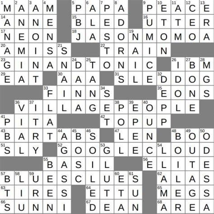 Shaded from the sun Crossword Clue
