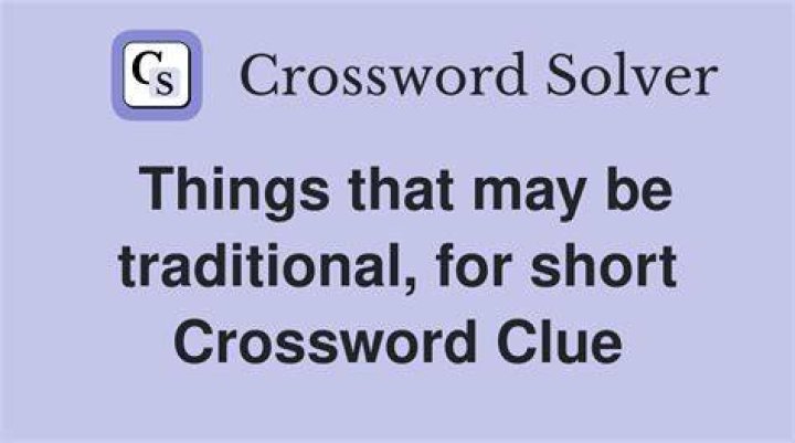 Short Crossword Clue