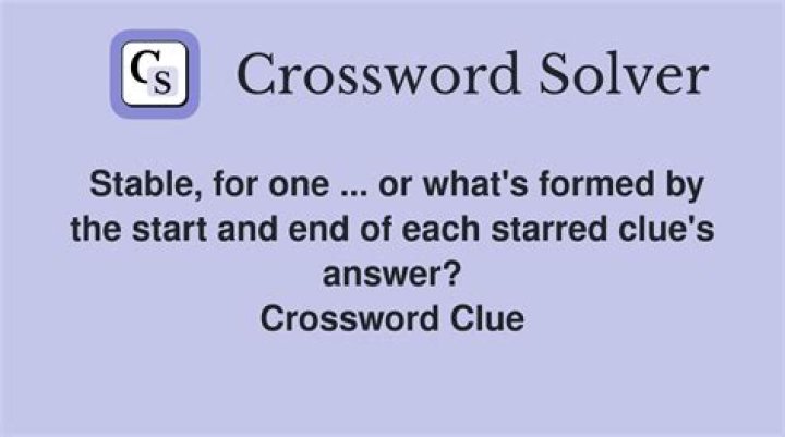 Something worn by the answer to each starred clue, as represented graphically in this puzzle’s grid Crossword Clue