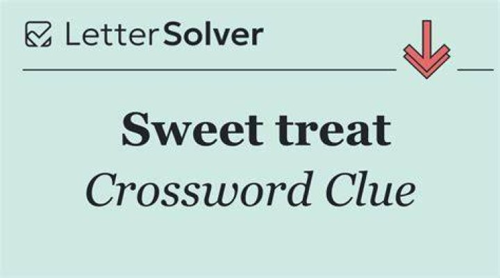 *Sweet, healthful treat Crossword Clue
