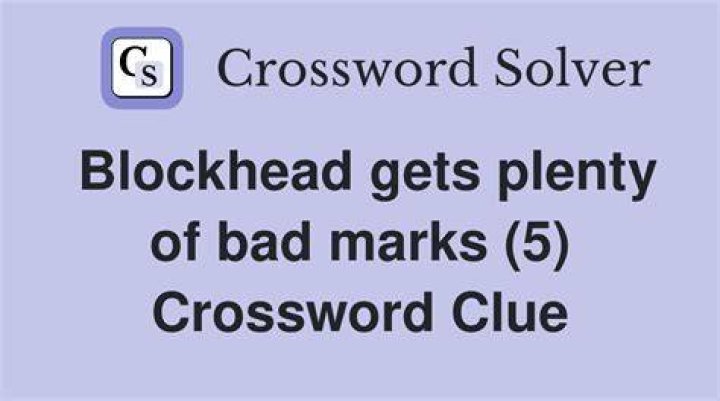 Teacher’s note accompanying a bad grade, maybe Crossword Clue