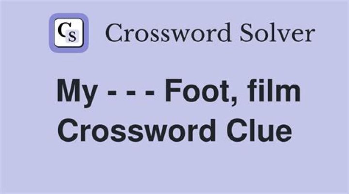 “That’s my foot!!!” Crossword Clue