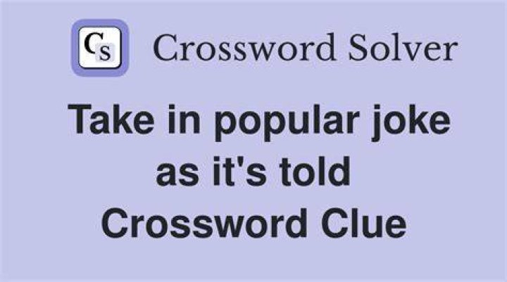 “The joke’s ___!” Crossword Clue