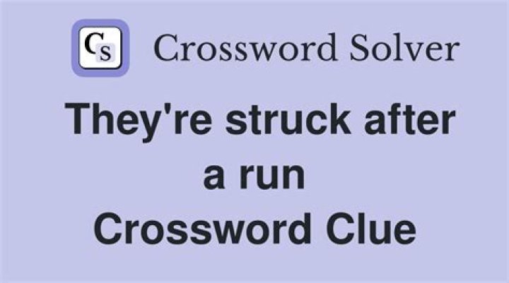 They’re sported while going on a run Crossword Clue