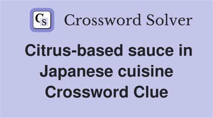 Tonkatsu, in Japanese cuisine Crossword Clue