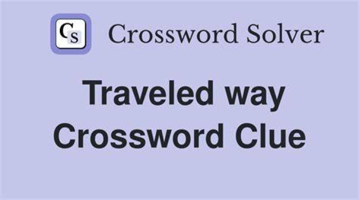 Traveled to an island, in a way Crossword Clue