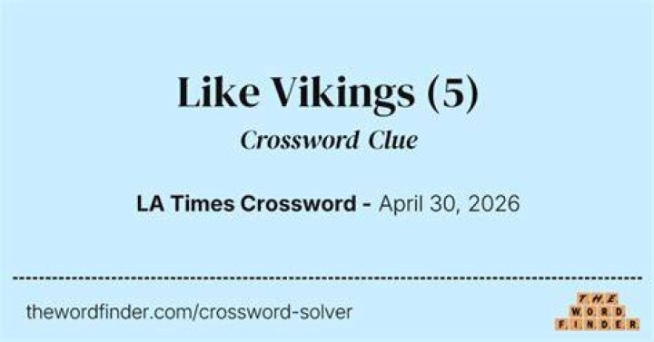 Vikings’ foes Crossword Clue