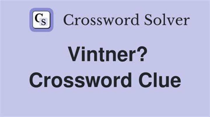 Vintner Claude Crossword Clue
