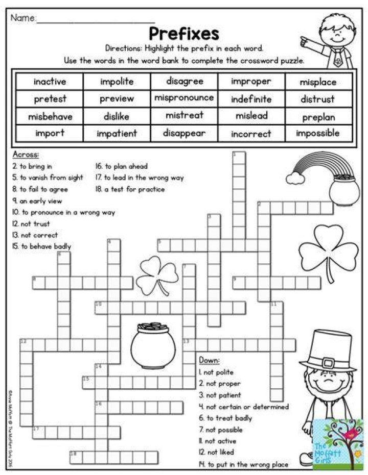 What a prefix or suffix gets added to Crossword Clue