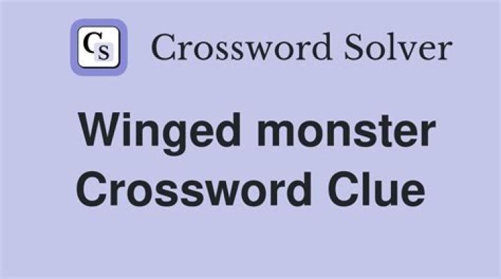 Winged hooter Crossword Clue